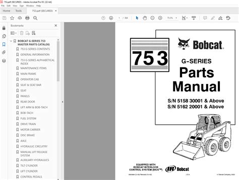 753 bobcat skid steer free pdf repair manual|difference between 753 and 773.